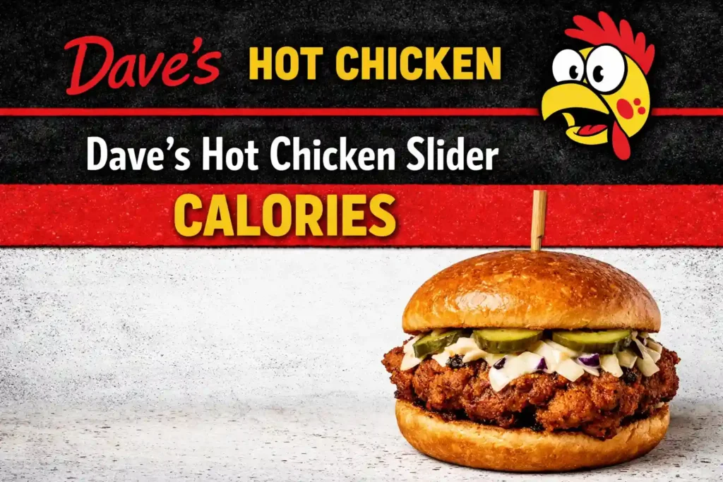 Dave’s Hot Chicken slider calories
