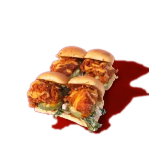 Dave’s Hot Chicken Menu with Prices 2026 4 Dave's Mini Sliders served on potato buns with kale slaw, pickles and Dave's sauce