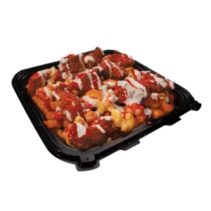 Dave’s Hot Chicken Menu with Prices 2026 57 Dave's Large Top-Loaded Spicy Buffalo Mac with creamy mac and cheese, fries, Dave's Bites and spicy buffalo sauce