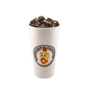 Dave’s Hot Chicken Menu with Prices 2026 68 Dave's Large Mint Oreo Top Loaded Shake loaded with Oreo cookies and mint flavor