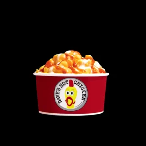 Dave’s Hot Chicken Menu with Prices 2026 17 Dave's Spicy Buffalo Mac and Cheese topped with ranch and buffalo sauce