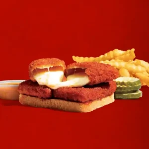 Dave’s Hot Chicken Menu with Prices 2026 22 Dave's Hot Mozz 3 Piece Meal with crispy fried mozzarella sticks and seasoned fries